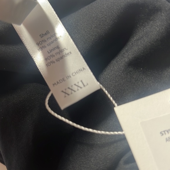 NWT Andie Swim The Banded Cheeky Rib Bottom Bikini Bottoms Black Size XXXL NEW - Picture 11 of 12